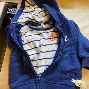 Girls matching shirt and jacket by nautica